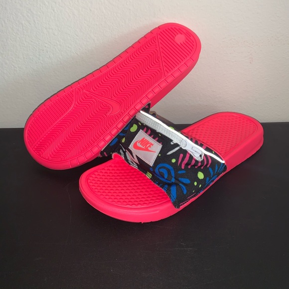 benassi jdi slides fanny pack
